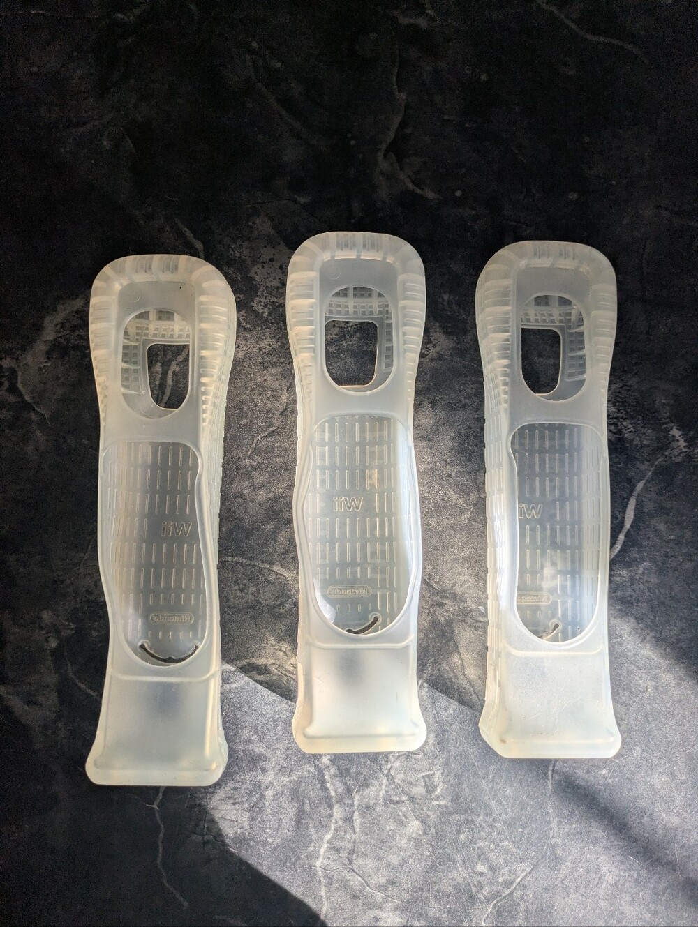 Nintendo Wii Remote Plus MotionPlus Silicone Jackets Sleeves OEM Lot of 3